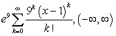 Find the Taylor series about c = 1 and its interval of convergence.   A)    B)    C)    D)   
