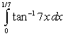 Use a known Taylor polynomial at c = 0 with 5 non-zero terms to estimate the value of   . A)  0.0786 B)  0.4433 C)  3.1031 D)  0.0633