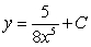 The differential equation is separable. Find the general solution in an explicit form.   A)    B)    C)    D)   