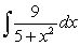 You are given a pair of integrals below. Evaluate the integral that can be worked using the techniques covered so far (the other cannot) .     and   A)    B)    C)    D)   
