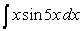 Evaluate the integral.   A)    B)    C)    D)   