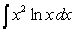 Evaluate the integral.   A)    B)    C)    D)   