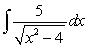 Evaluate the integral.   A)    B)    C)    D)   