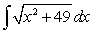 Evaluate the integral.   A)    B)    C)    D)   