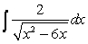 Evaluate the integral.  