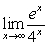 Find the indicated limit.     A)  0 B)    C)    D)  does not exist