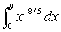 Determine whether or not the integral is improper.   A)  The integral is improper. B)  The integral is not improper.
