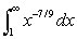 Determine whether the integral converges or diverges. Find the value of the integral if it converges.   A)  The integral diverges. B)  The integral evaluates to   . C)  The integral evaluates to   . D)  The integral evaluates to   .