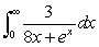 Use a comparison to determine whether the integral converges or diverges.   A)  The integral converges. B)  The integral diverges.