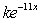 A function   is a probability density function (pdf)  on the interval   if   Find the value of the constant   to make the function   a pdf on the interval   . A)    B)  1 C)    D)   