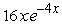Find the mean of x, given the pdf   ,   . Round your answer to three decimal places. A)  0.062 B)  0.500 C)  0.031 D)  undefined