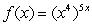 Use logarithmic differentiation to find the derivative of the given function.   . A)    B)    C)    D)   