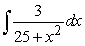Evaluate the integral.   A)    B)    C)    D)   