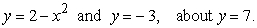 Compute the volume of a solid formed by revolving the region bounded by   A)    B)    C)    D)   