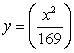 The base of a solid V is the region bounded by   and   Find the volume if V has square cross sections. A)    B)    C)    D)   