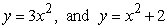 Where is the center of mass of a region of uniform density bounded by   ? A)    B)    C)    D)   