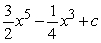 Find the general antiderivative.   A)    B)    C)    D)   