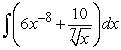 Find the general antiderivative.   A)    B)    C)    D)   