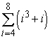 Write out all terms and compute the sum.   A)    B)    C)    D)   