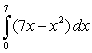 Sketch the area corresponding to the integral.  