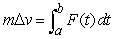 The impulse-momentum equation states the relationship between a force   applied to an object of mass   and the resulting change in velocity   of the object. The equation is   , where   . Suppose that the force of a golf club on a ball is approximately   thousand pounds for   between 0 and   seconds. Using   slugs for the mass of a golf ball, estimate the change in velocity   (in ft/s) . Round to 2 decimal places. A)    ft/s B)    ft/s C)    ft/s D)    ft/s
