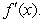 Find the derivative     A)    B)    C)    D)   