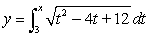 Find an equation of the tangent line at the given value of x.   , x = 3 A)  y = 2x + 6 B)  y = 2x - 6 C)  y = 3x - 9 D)  y = 3x + 9