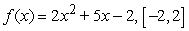 Find the average value of the function on the given interval.   A)    B)    C)    D)   
