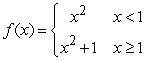 Let   and define   . Show that   is continuous but that it is not true that   for all   . Explain why this does not contradict the Fundamental Theorem of Calculus.