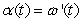 If   is the angle between the path of a moving object and a fixed ray (see the figure below) , the angular velocity of the object is   and the angular acceleration of the object is   .   Suppose a baseball batter rotates a bat through an angle of   with a constant angular acceleration of   rad/<sup>2</sup>s<sup>2</sup>. If the tip of the bat is located   feet from the pivot point (the batter's body) , the (linear)  speed of the tip of the bat is   . Find the value of   that will produce a speed of   mph for the tip of the bat at impact. Round to the nearest integer. A)    rad/s<sup>2</sup> B)    rad/s<sup>2</sup> C)    rad/s<sup>2</sup> D)    rad/s<sup>2</sup>
