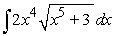 Evaluate the integral.   A)    B)    C)    D)   