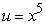 Make the indicated substitution for an unspecified function   .   for   A)    B)    C)    D)   