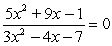 Newton's method fails for the given initial guess. Explain why the method fails and, if possible, find a root by correcting the problem. Round to four decimal places, if necessary.   , x<sub>0</sub> = -1 A)  f '(-1)  = 0; -1.905, 0.105 B)  f '(-1)  does not exist; -1.905, 0.105 C)  f (-1)  = 0; 1.905, -0.105 D)  f (-1)  does not exist; 1.905, -0.105