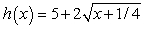 Find the linear approximation at x = 0 for each of f (x) = (x + 1)<sup>2</sup> + 5, g(x) = 6 + sin(2x) and   . Graph each function together with its linear approximation.