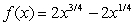 Determine all significant features and sketch a graph.  
