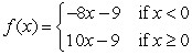 Compute the right-hand derivative   and the left-hand derivative   .   A)    ,   B)    ,   C)    ,   D)    ,  