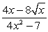 Find the derivative of the function.   A)    B)    C)    D)   