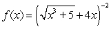 Differentiate the function.   A)    B)    C)    D)   
