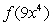 Find the derivative where f is an unspecified differentiable function.   A)    B)    C)    D)   