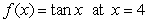 Find an equation of the line tangent to   . (Round coefficients to 3 decimal places.)  A)    B)    C)    D)   