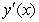 Find the derivative   implicitly if   . A)    B)    C)    D)   