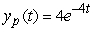 Find the general solution of   , given the particular solution   . A)    B)    C)    D)   