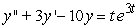 Find the general solution of the equation   . A)    B)    C)    D)   