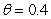 A pendulum has length 0.22 meter. A bob is released from rest from a starting angle   . Find an equation for the position at any time t and find the amplitude and period of the motion. [The acceleration due to gravity is 9.8 m s<sup>-2</sup>.] A)  amplitude: 0.2 m; period: 0.941 rad B)  amplitude: 0.2 m; period: 0.471 rad C)  amplitude: 0.4 m; period: 0.471 rad D)  amplitude: 0.4 m; period: 0.941 rad