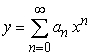 Find the recurrence relation for the general power series solution   to the second order equation   . A)    B)    C)    D)   