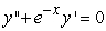 A second order differential equation can be arranged to the form   , and one can find the third and higher derivatives of y by simply differentiating this equation. Since a Taylor-series expansion of a function y(x)  is   , one can differentiate the rearranged second order differential equation to evaluate coefficients in the Taylor polynomial, if one is either given or can solve for the initial condition y(0)  and y'(0) . What is the coefficient of x<sup>4</sup> in the Taylor polynomial expansion of the solution to the equation   if the initial conditions are   ? A)    B)    C)    D)   