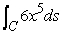 Evaluate   , where C is the line segment from   to   . A)    B)    C)    D)   