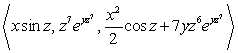Determine whether the vector field is conservative and/or incompressible on R<sup>3</sup>.   A)  conservative and not incompressible B)  conservative and incompressible C)  incompressible and not conservative D)  neither incompressible nor conservative