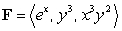 Use the Divergence Theorem to set up and evaluate a triple integral for computing the outward flux of F over   where Q is bounded by   and   and   .