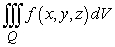 Evaluate the triple integral   .   ,   A)    B)  10 C)    D)   